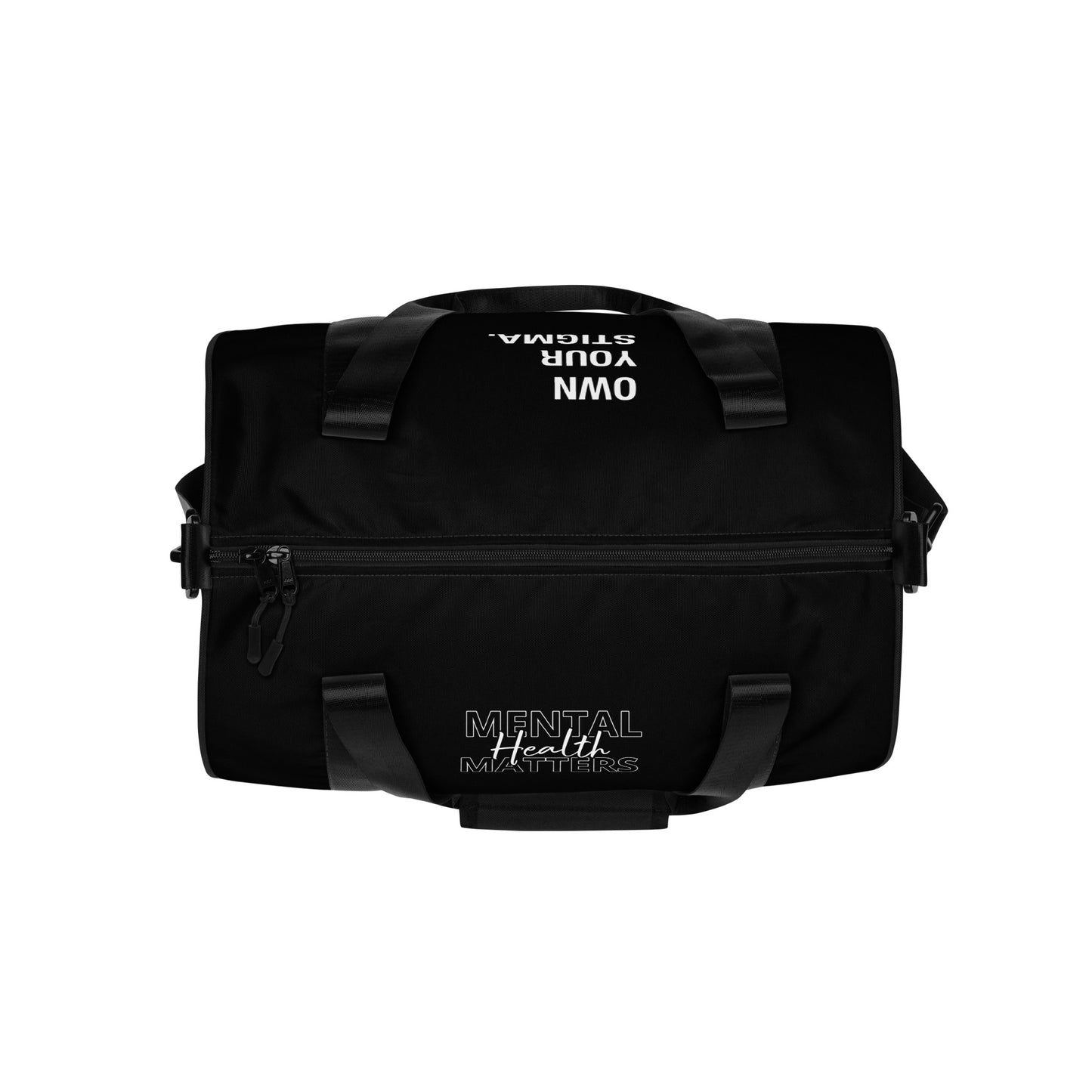 Mental Health Matters All-over print gym bag