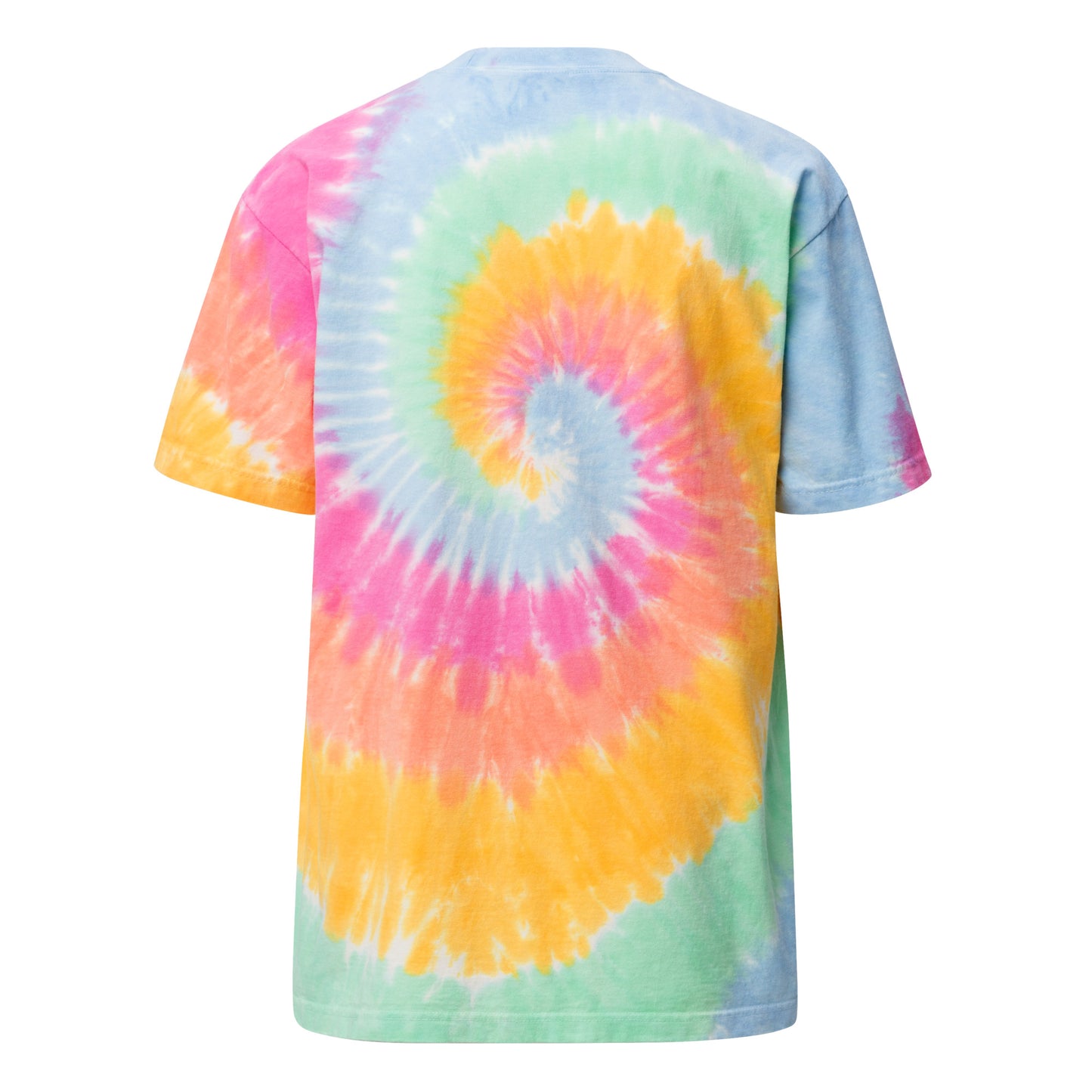 I Feel All The Feels Oversized tie-dye t-shirt
