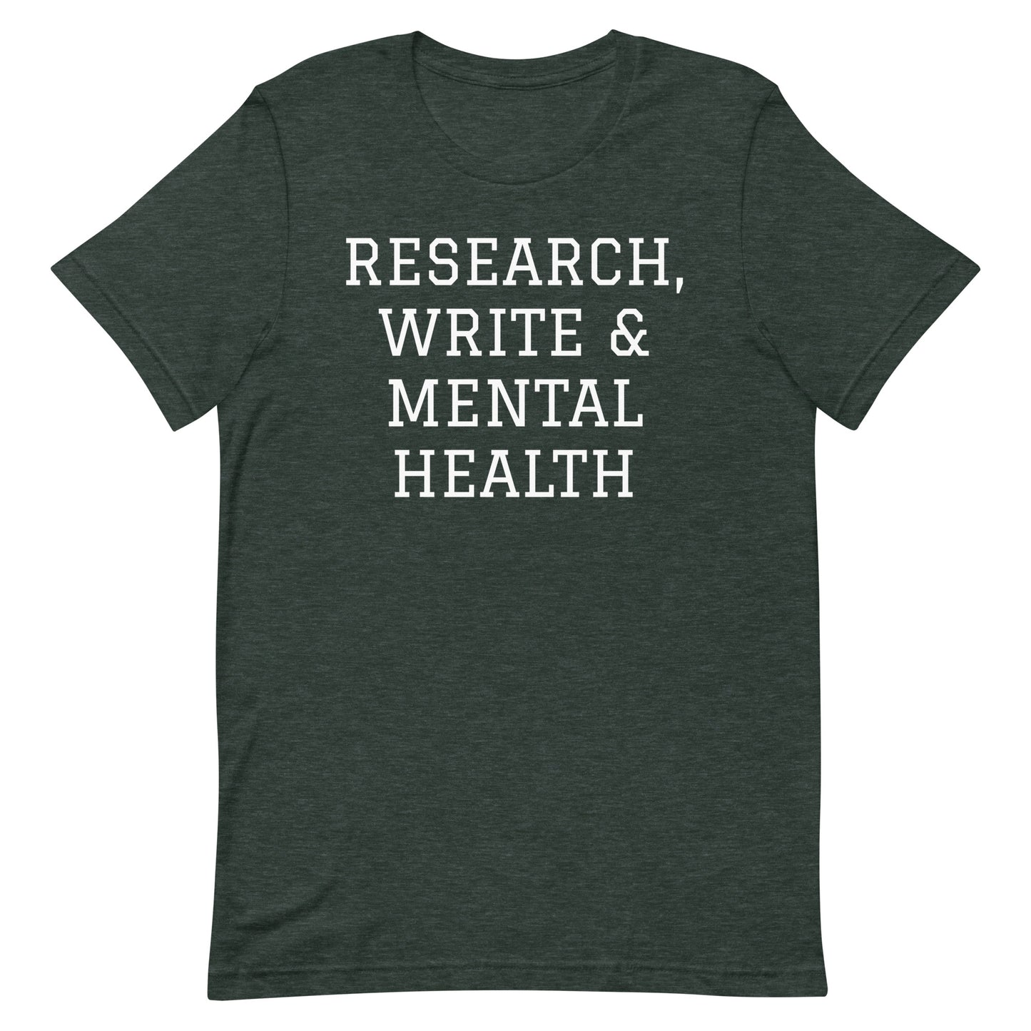 Research, Write & Mental Health