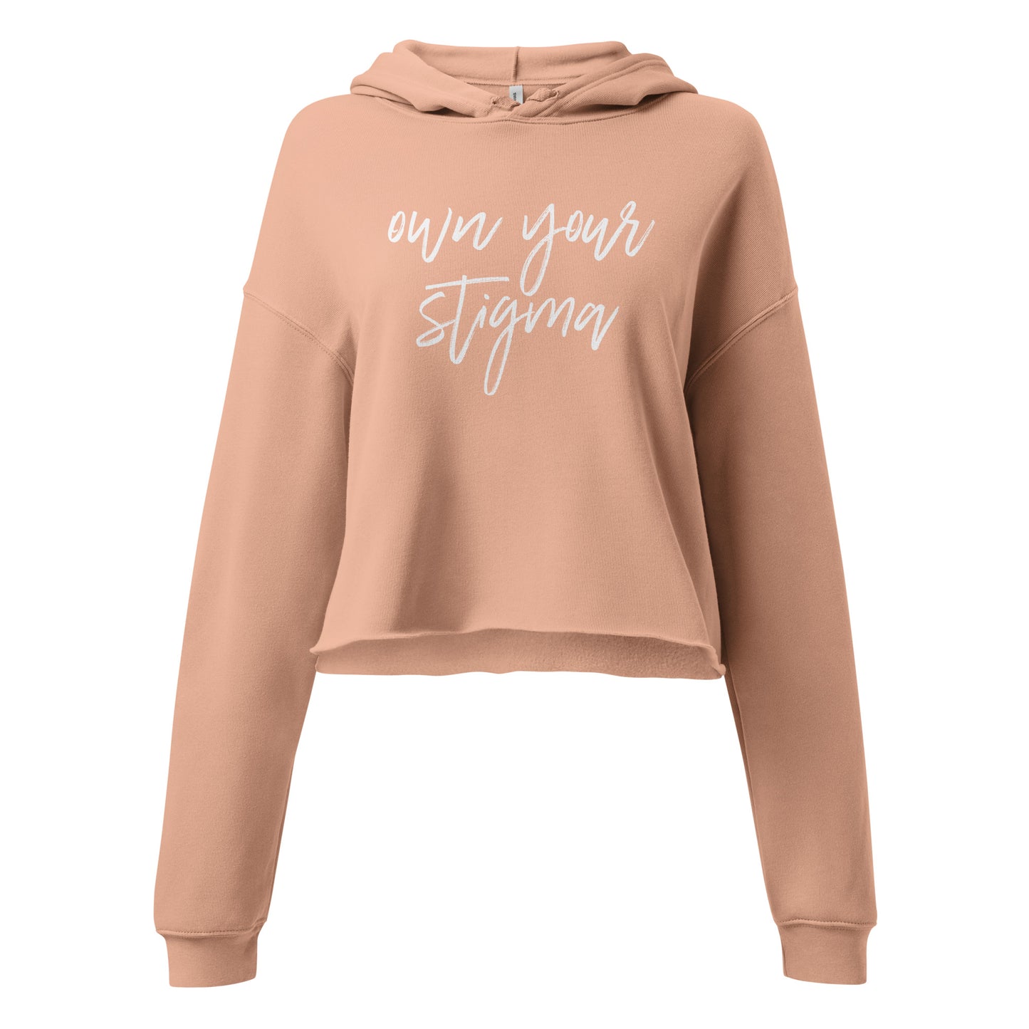 Own Your Stigma Crop Hoodie