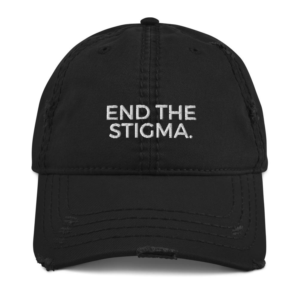 End The Stigma Distressed Hat – Own Your Stigma