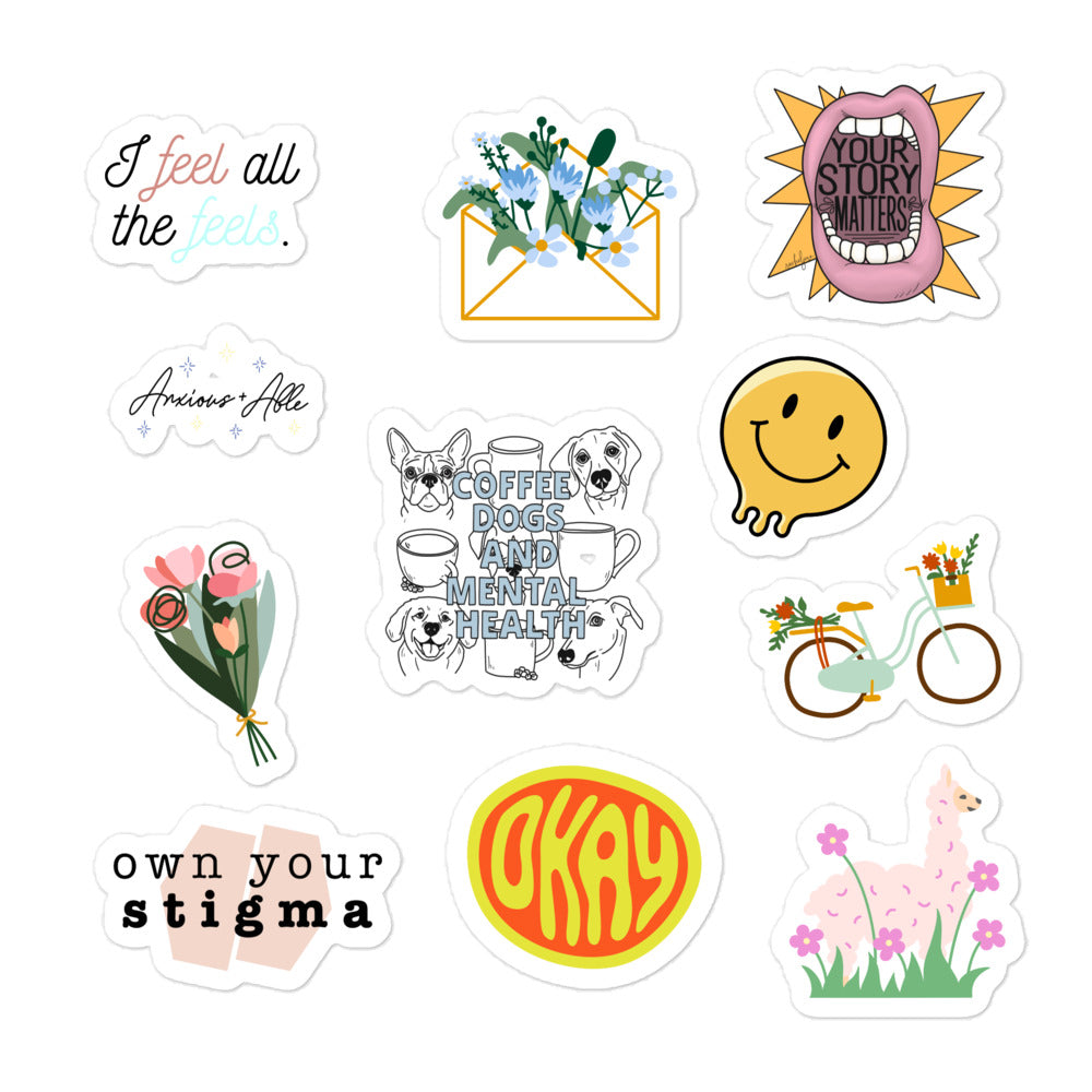 11 Piece Sticker Pack