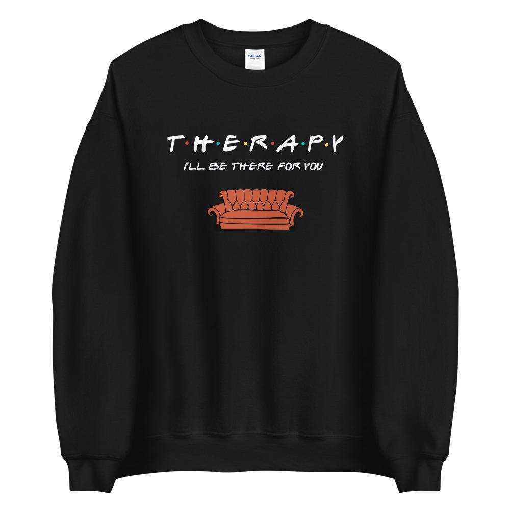 Friends Font Therapy Sweater