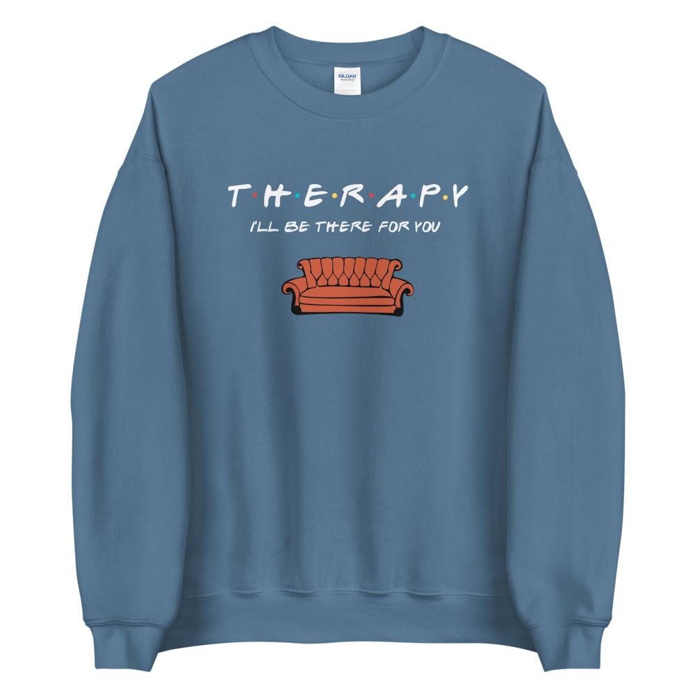Friends Font Therapy Sweater