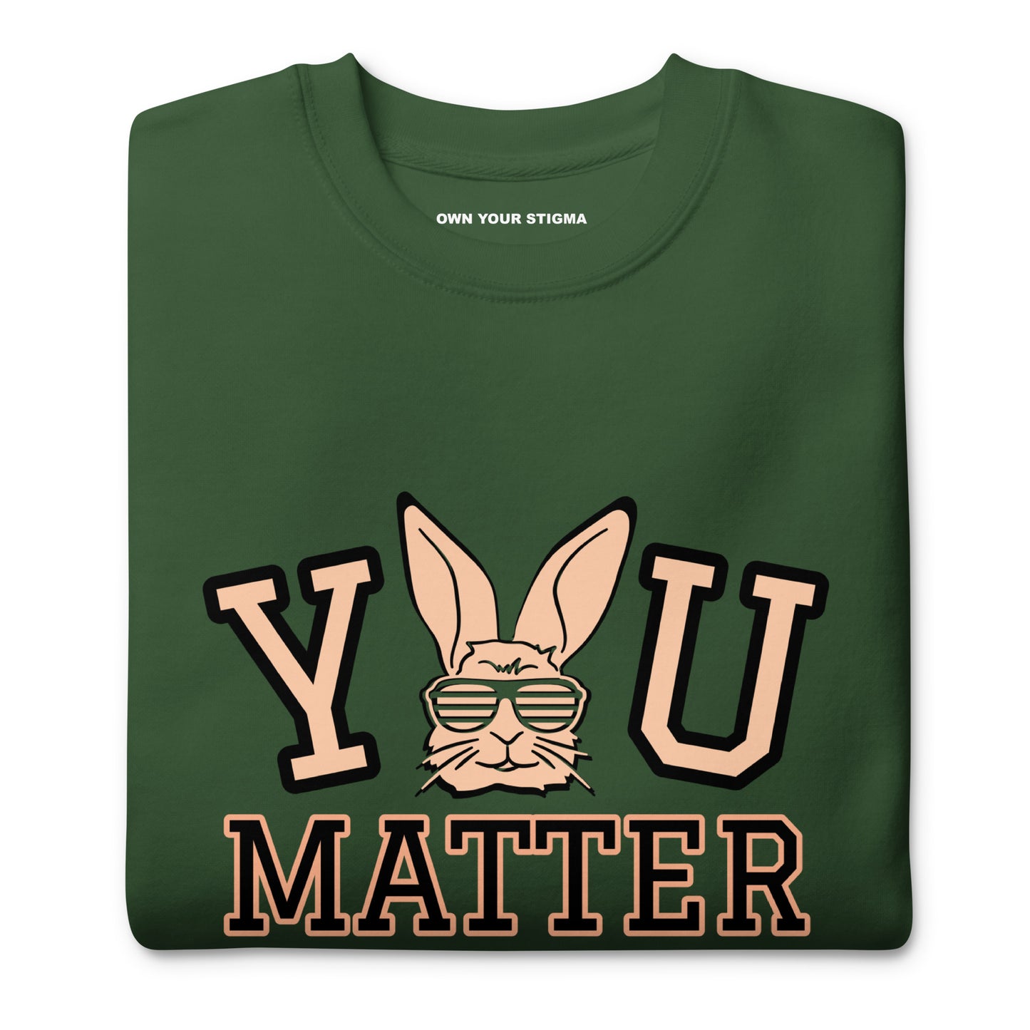 *Almost Sold Out* You Matter Bunny Sweatshirt